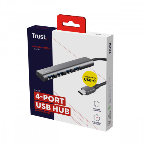 Hub USB HALYX 4-PORT USB-C HUB (24948) - Galeria zdjęcie 7