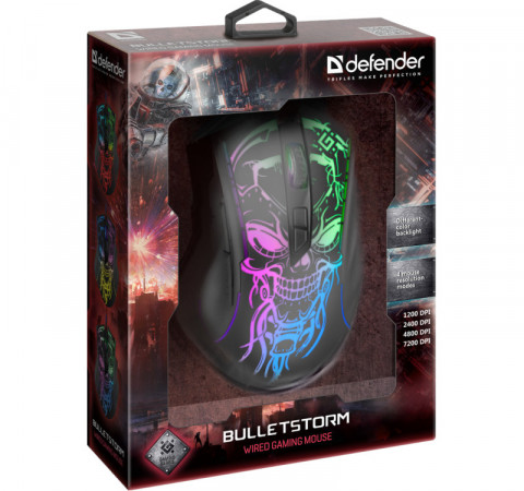 DEFENDER MYSZ PRZEWODOWA BULLETSTORM GM-928 52928 - Galeria zdjęcie 6