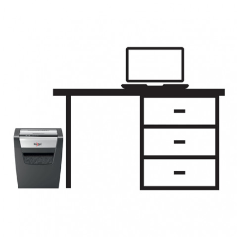 Rexel Niszczarka Momentum X410, 10 kartek, 23 l kosz - Galeria zdjęcie 7