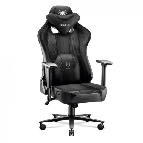 Fotel gamingowy DIABLO X-PLAYER 2.0 king fotel czarno-czarny - Galeria zdjęcie 3