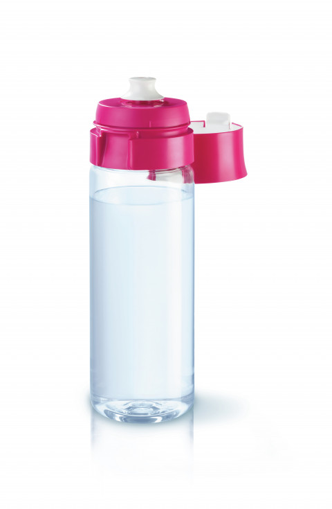 Butelka filtrująca Brita Fill&Go różówa + 4 filtry - Galeria zdjęcie 2