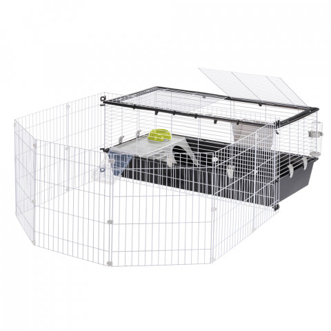 FERPLAST Parkhome 120 - klatka dla królików i świnek morskich - 118x164x56 cm - Galeria zdjęcie 1