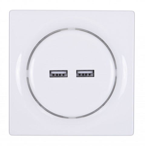 FIBARO Gniazdo USB Walli N USB Outlet FGWU-021 - Galeria zdjęcie 2