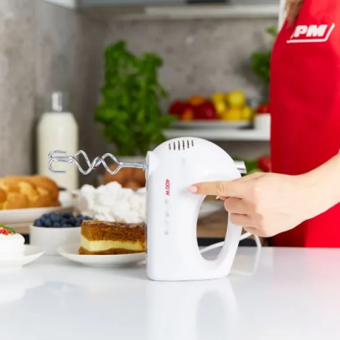 Mikser ręczny MPM MMR-25 biały - Galeria zdjęcie 7