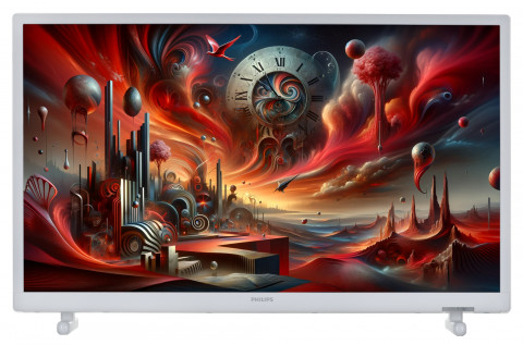 Telewizor Philips 24PHS5537/12 LED 24'' HD Ready Dolby Audio DVB-T2 Biały - Galeria zdjęcie 1