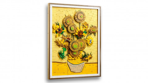 LEGO Art 31215 „Słoneczniki” Vincent van Gogh - Galeria zdjęcie 4