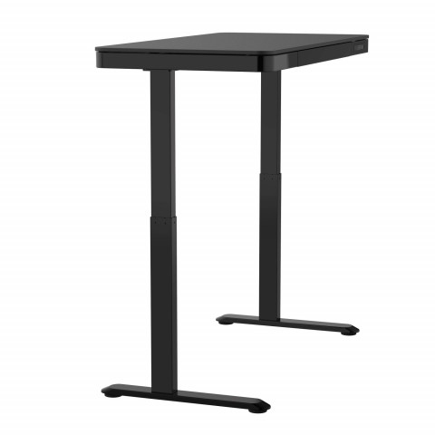 Biurko ACTIVEJET z elektryczną regulacją wysokości 140x70 ET119W-C czarny - Galeria zdjęcie 13
