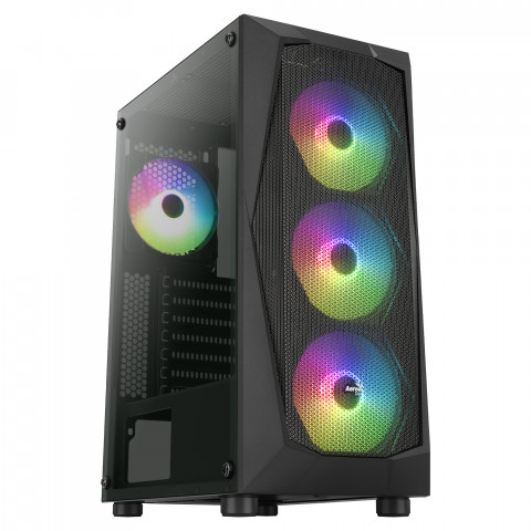 OBUDOWA AEROCOOL PGS FALCON-A-BK-V1 FRGB - Galeria zdjęcie 1