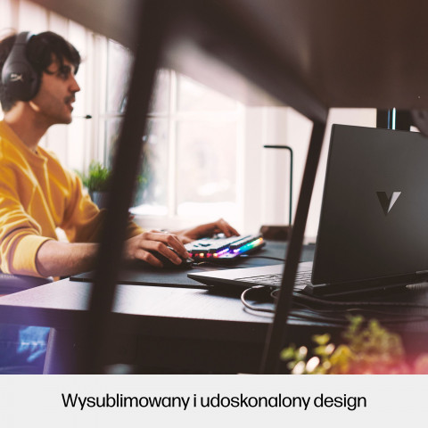 HP Victus 15-fa1151nw i5-13420H 15,6"FHD AG IPS 144Hz 16GB SSD512 RTX 4050_6GB BLKB 70Wh Win11 2Y Mica Silver - Galeria zdjęcie 6