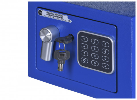 Yale Mini Electronic Safe Blue Sejf podstawowy YSV mini niebieski - Galeria zdjęcie 6