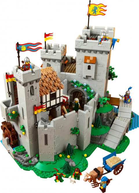 LEGO ICONS 10305 Zamek Rycerzy herbu Lew - Galeria zdjęcie 4