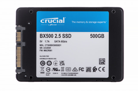 Dysk SSD Crucial BX500 500GB 3D NAND SATA 2.5 - Galeria zdjęcie 4