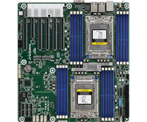 Płyta główna ASRock ROME2D16-2T 2x SP3 AMD Epyc 7000 SoC (SATA, NVMe, 2xM.2, 2x10GbE, IPMI) - Galeria zdjęcie 1