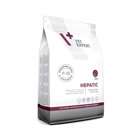 VET EXPERT Veterinary Diet Hepatic Dog - sucha karma dla psa - 2kg - Galeria zdjęcie 2