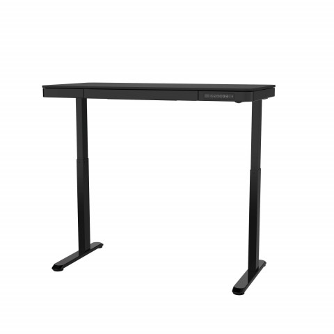 Zestaw Biurko TUCKANO czarne + Fotel ergonomiczny GEMBIRD czarny - Galeria zdjęcie 10
