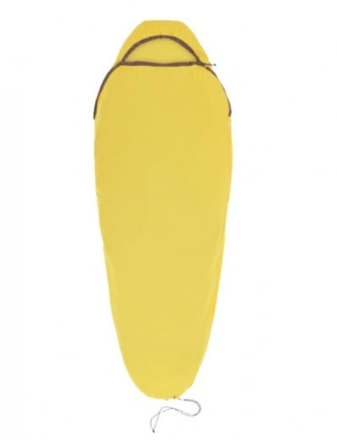 Wkładka do śpiwora SEA TO SUMMIT Reactor - Mummy w/ Drawcord - Standard - Yellow - Galeria zdjęcie 1