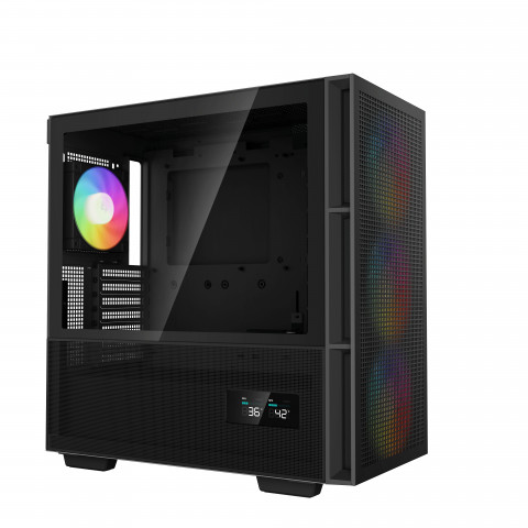 Obudowa DeepCool CH560 ARGB Digital Black (R-CH560-BKAPE4D-G-1) - Galeria zdjęcie 2
