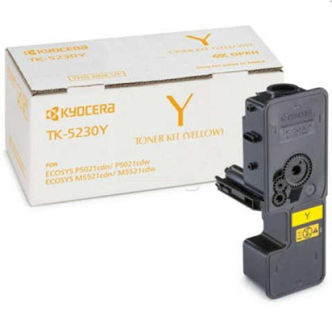 Kyocera Toner TK-5230Y 1T02R9ANL0 Yellow - Galeria zdjęcie 2