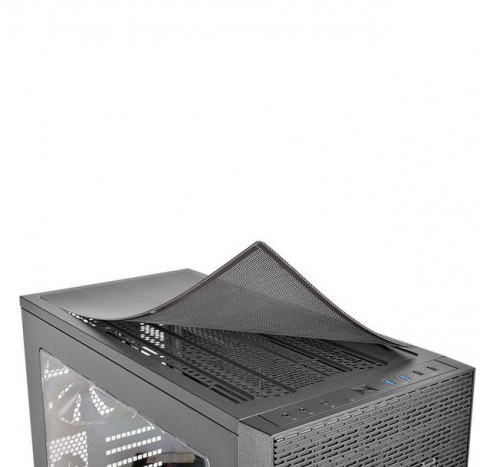Obudowa Thermaltake Core X71 Full Tower USB3.0 Tempered Glass - Black - Galeria zdjęcie 8