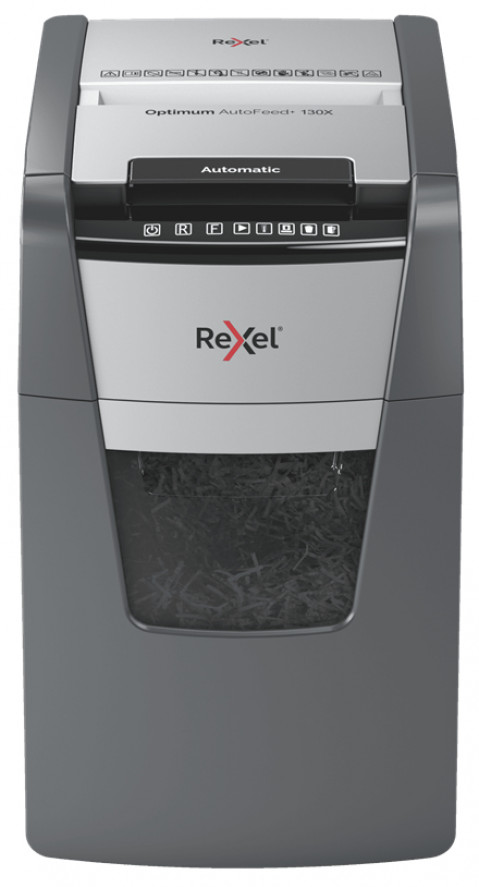 Rexel Niszczarka Optimum AutoFeed+ 130X, (P-4), 130 kartek, 44 l kosz - Galeria zdjęcie 1