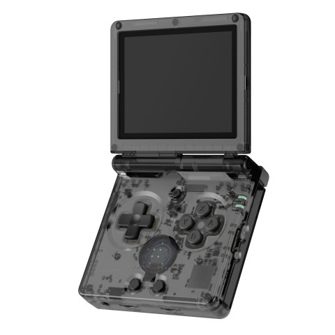 Przenośna konsola retro ANBERNIC RG 35xx SP BLACK TRANSPARENT - Galeria zdjęcie 1