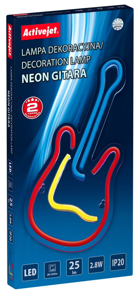 Neon LED Activejet AJE-NEON GITARA - Galeria zdjęcie 8