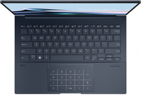 ASUS Zenbook 14 UX3405CA-PZ051W ARL H Core Ultra 5 14.0" Touch 3K 120Hz 400nits Glossy 16GB LPDDR5X SSD512 Intel Arc Graphics WLAN+BT Cam720 75WHrs Win11 Ponder Blue - Galeria zdjęcie 4