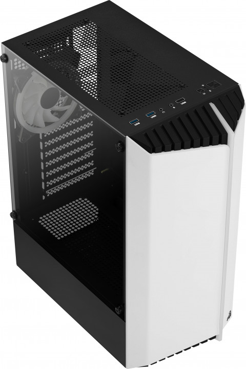 OBUDOWA AEROCOOL PGS BIONIC-G-WT-v2 RGB - Galeria zdjęcie 6