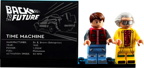 LEGO Creator Expert 10300 Wehikuł czasu z „Powrotu do przyszłości” - Galeria zdjęcie 9