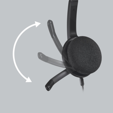 Słuchawki Logitech H340 stereo headset - Galeria zdjęcie 16