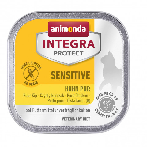 ANIMONDA Integra Protect Sensitive Kurczak - mokra karma dla kota - 100g - Galeria zdjęcie 1