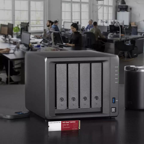 Dysk SSD WD Red SN700 WDS100T1R0C (1 TB ; M.2; PCIe NVMe 3.0 x4) - Galeria zdjęcie 4