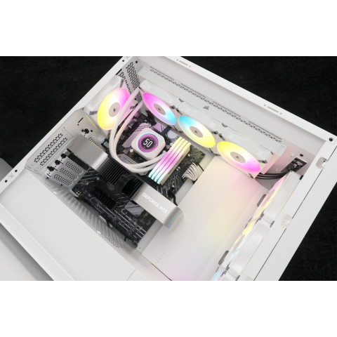 Corsair iCUE H150i ELITE LCD XT White - Galeria zdjęcie 5