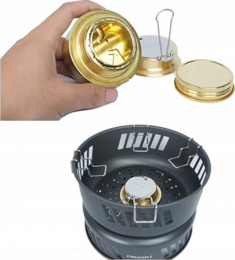 Zestaw Fire Maple COOKING KIT W ALCOHOL BURNER - Galeria zdjęcie 3