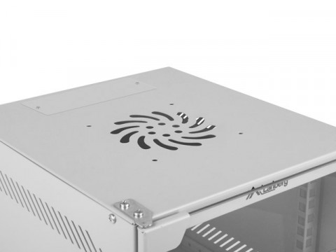LANBERG SZAFA WISZĄCA 10" 9U (280X310, SZARA) - Galeria zdjęcie 3