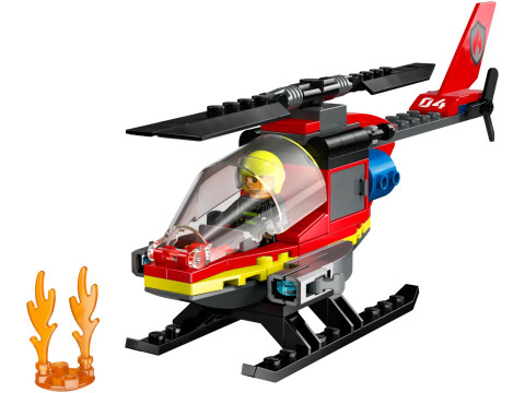 LEGO City 60411 Strażacki helikopter ratunkowy - Galeria zdjęcie 3