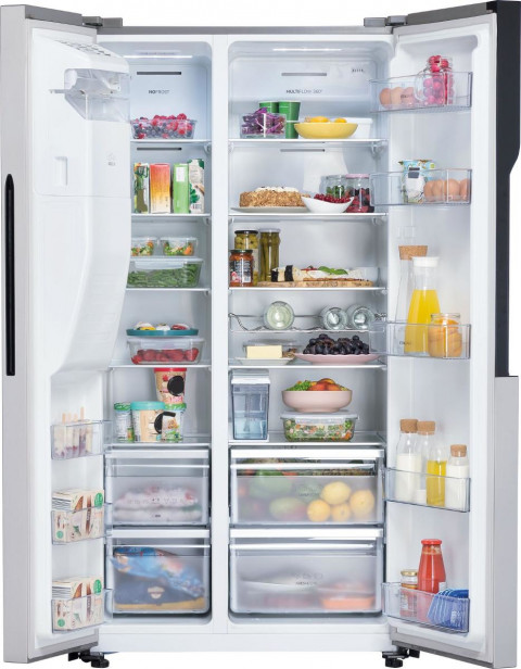 Lodówka GORENJE NRS9EVX Side by Side Dystrybutor Wody Kostkarka No Frost 179,3cm - Galeria zdjęcie 3
