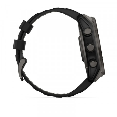 Zegarek Garmin Fenix 8 Solar Sapphire Titanium Carbon Grey DLC Black - Galeria zdjęcie 5