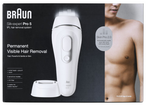 Depilator Braun Silk-expert Pro 5 PL5145 IPL biało-srebrny - Galeria zdjęcie 18