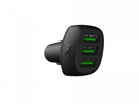 GREEN CELL ŁADOWARKA SAMOCHODOWA 54W 3XUSB QC 3.0 - Galeria zdjęcie 1