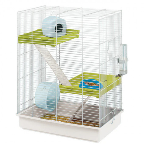 FERPLAST Hamster Tris - klatka dla chomika - 46x29x58cm - Galeria zdjęcie 1