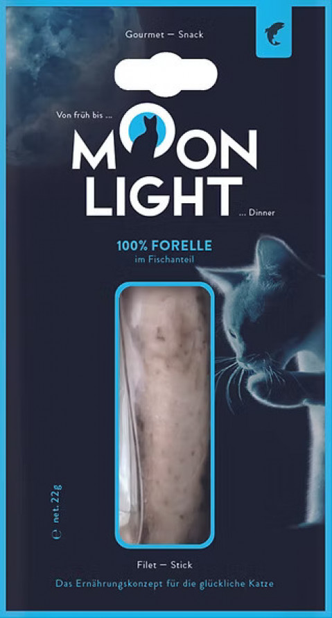 MOONLIGHT Dinner Filet z Pstrąga - przysmak dla kota - 22g - Galeria zdjęcie 1