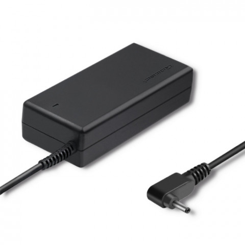 Zasilacz do notebooka Qoltec 51506.45W (19V 45W) Czarny - Galeria zdjęcie 1