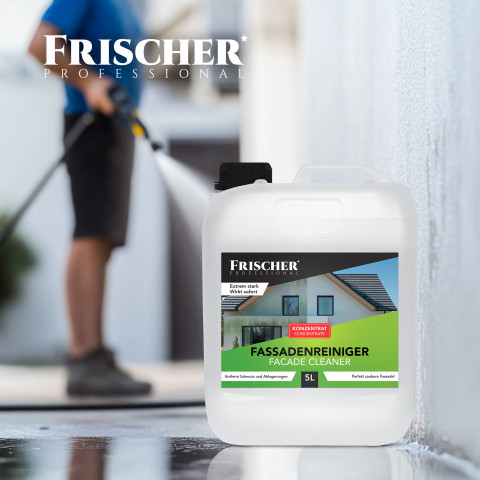 Płyn do czyszczenia elewacji Frischer 5l - Galeria zdjęcie 3
