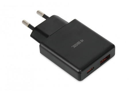 IBOX ŁADOWARKA UNIWERSALNA C-43 PD30W SLIM BLACK - Galeria zdjęcie 2