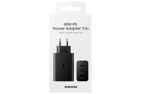 Samsung 65W Power Adapter Trio, Black - Galeria zdjęcie 4