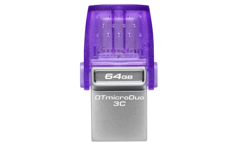 KINGSTON FLASH 64GB USB 3.2 DataTraveler microDuo 3C - Galeria zdjęcie 3
