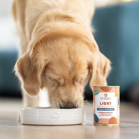 PERRO Light Kaczka z warzywami - mokra karma dla psa - 800g - Galeria zdjęcie 3