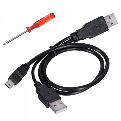 Obudowa Gembird 2.5" NA DYSK SATA USB 2.0 czarna aluminium EE2-U2S-5 - Galeria zdjęcie 5