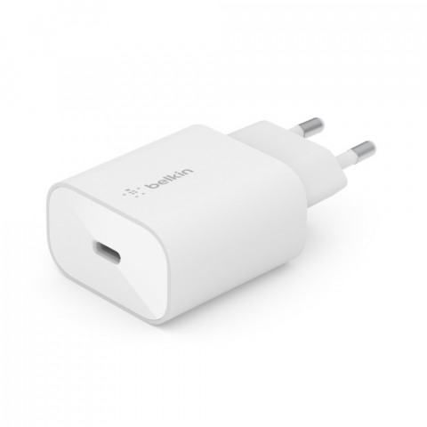 BELKIN ŁADOWARKA SIECIOWA 25W PD PPS BIAŁA - Galeria zdjęcie 2